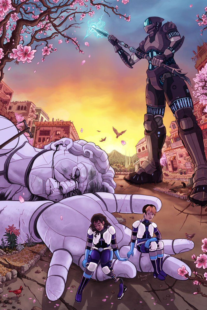 The Tears of a Machine S.C. is a tabletop role-playing game of young adult drama and giant robot combat. Now available on Itch, DriveThruRPG, and Indie Press Revolution in book, PDF, and accessible audiobook formats. Links and more in this thread...