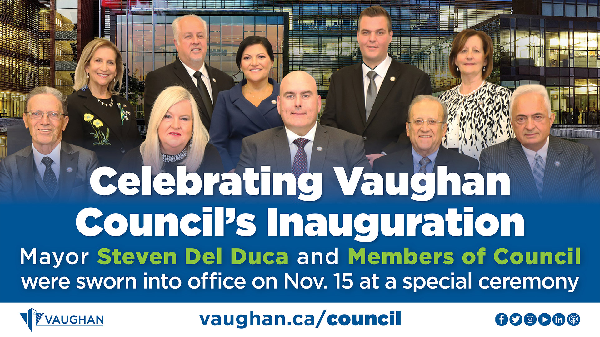 City Of Vaughan On Twitter This Evening Mayor Steven Del Duca And city-of-vaughan-on-twitter-this-evening-mayor-steven-del-duca-and