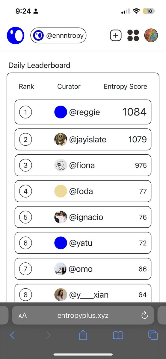 entropy+ tweet media