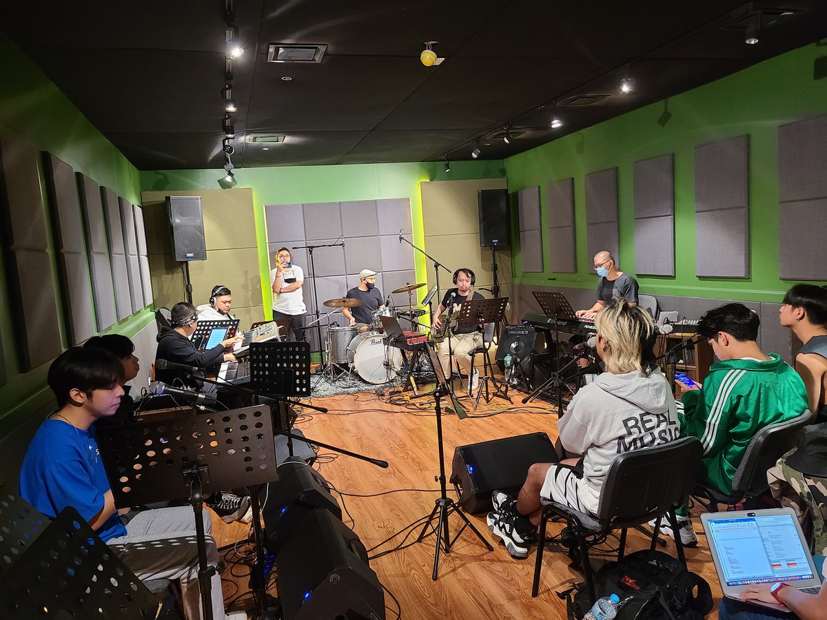 1 YEAR AGO Our first rehearsal for the Forte Pop Orchestra Concert feat. @SB19Official . Love the music, creativity, discipline, and hard work they exhibit. They deserve all their success and more! Enjoy your US tour and hope to work with you again soon! #SB19 #SB19Wyat #LNDrums