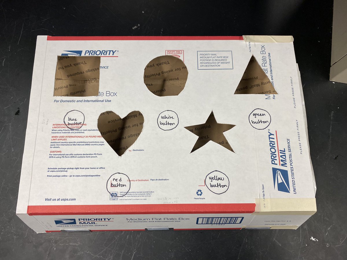 EpicsPlay's tweet photo. The Memory Game Team has printed acrylic shapes and created their second and third prototype. We are awaiting feedback from our Project Partners for Prototype 3. https://t.co/Hr2WKi92LG