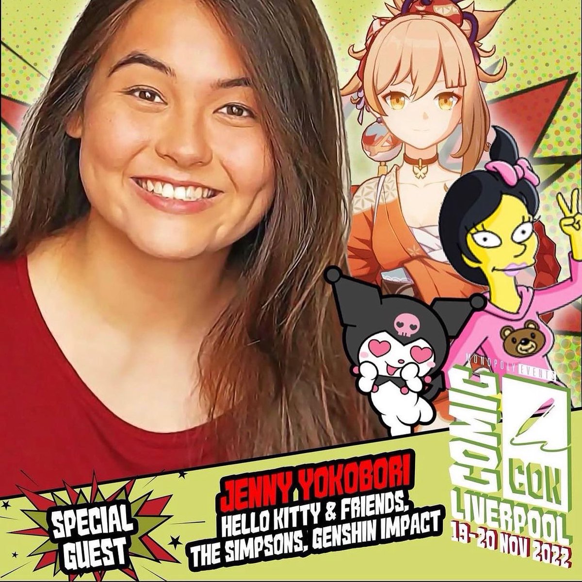 PTAppearances's tweet photo. Heading to @comconliverpool this weekend with @EmilyNeves @AmberLeeConnors @JennyYokobori @DawnMBennettVA #primetimeappearances ๐ฌ๐ง https://t.co/OcG012IDxJ