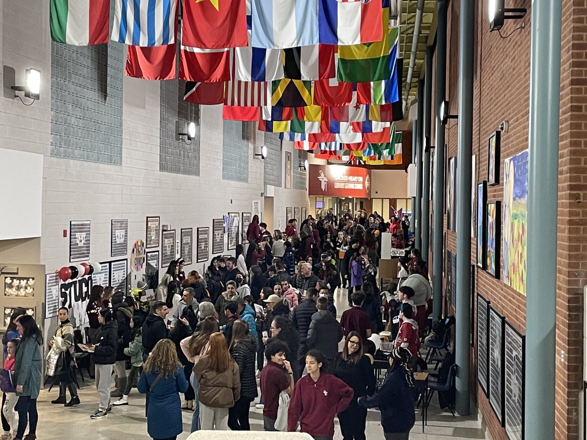 It was a packed Grade 8 Open House ⁦<a href="/SacredHeartCHS/">Sacred Heart CHS</a>⁩ 

The energy in our building tonight is indicative of a bright future!  Looking forward to serving our future students who will be joining #wearesacred
