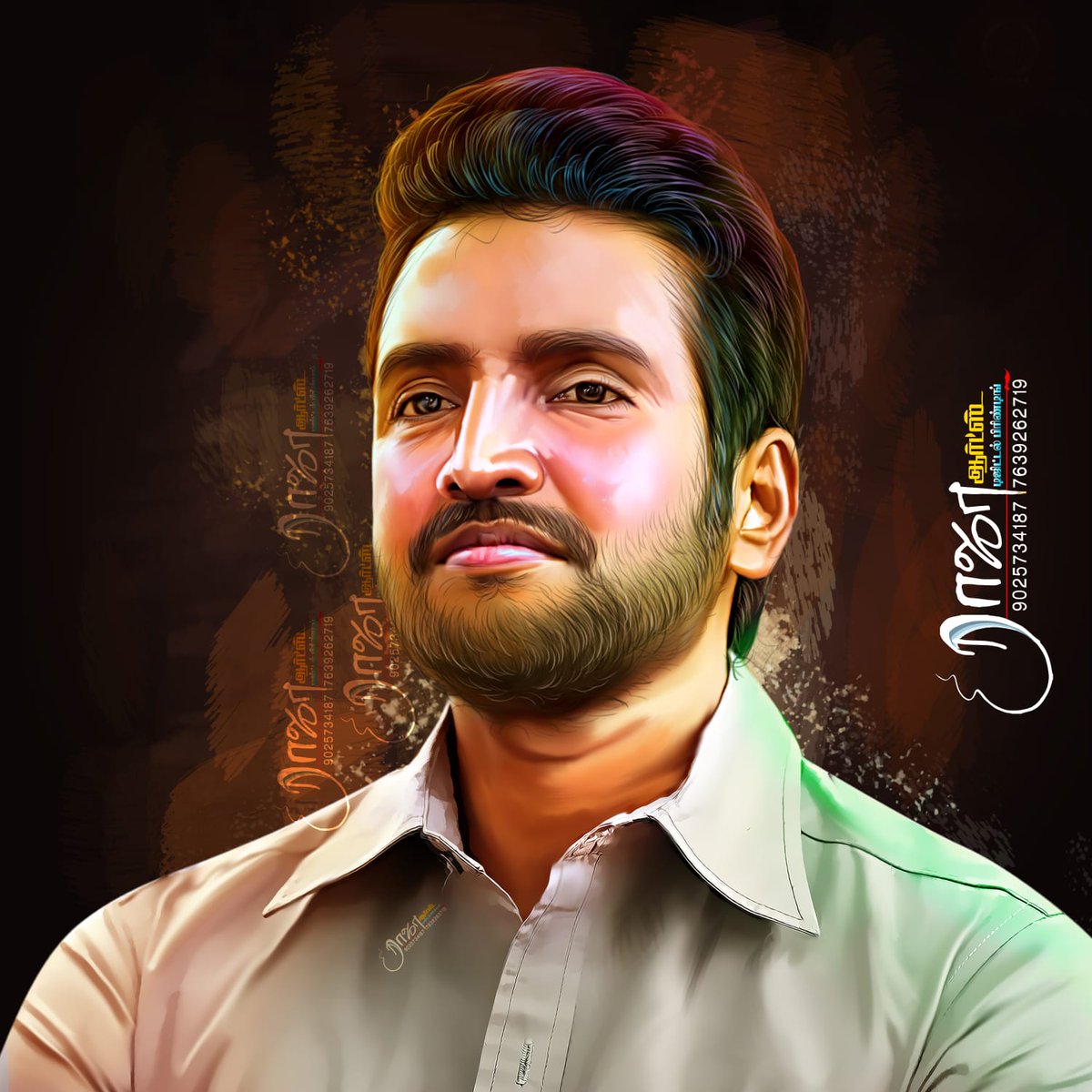 kumarTN29's tweet photo. என்றுமே தங்களின் 
கலை 🎨🖌️திறமையினால் @iamsanthanam அண்ணாவை மேலும் அழகு குட்டி 😎 எங்களை போன்ற ரசிகர்களுக்கு சிறந்த #Painting_Photos வழங்கிக் கொண்டிருக்கும் 
@praba0756 &amp; @ArtsRaja ஆகியோருக்கு எங்கள���ன் மனமார்ந்த நன்றிகள் 🥰

#Santhanam #Varisu #Thunivu 
#Kick #AgentKannayiram https://t.co/umyQO6t0Iv