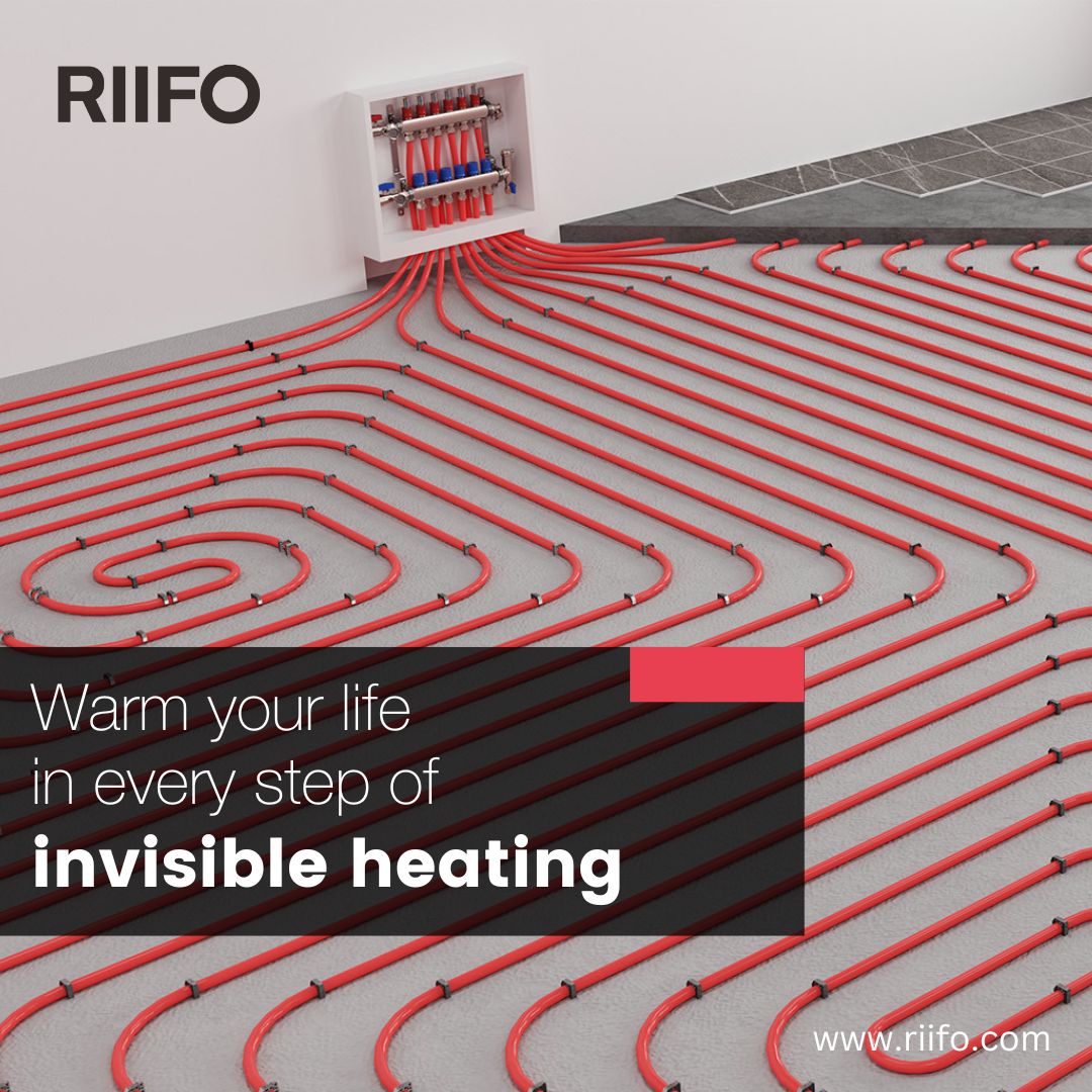 riifo_group's tweet photo. No more chilly mornings. #RIIFO #UnderfloorHeatingSystem including #MultilayerPipes and #Manifolds from 2-12 ports, is ready to ship to your building projects, delivering you a warm and cozy room just like every day in spring. 🔥🔥🔥 https://t.co/8LBNz2FqVN