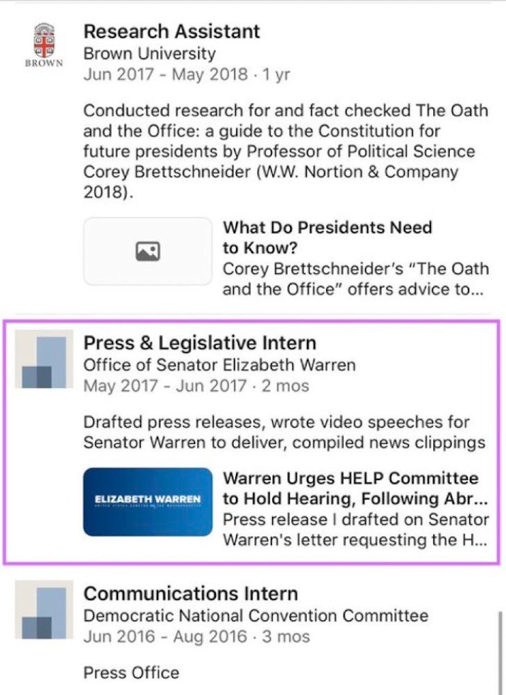 cowboycrypto313's tweet photo. Gensler’s daughter worked for Senator Elizabeth Warren. 
#XRPArmy #XRP https://t.co/54Gnvi7lRf