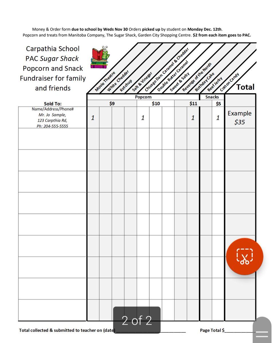 Carpathia PAC is excited to have a new fundraiser. Popcorn and snacks for sale from the Sugar Shack! Forms went out today! 🍿🍿🍿🍿🍿🍿🍿