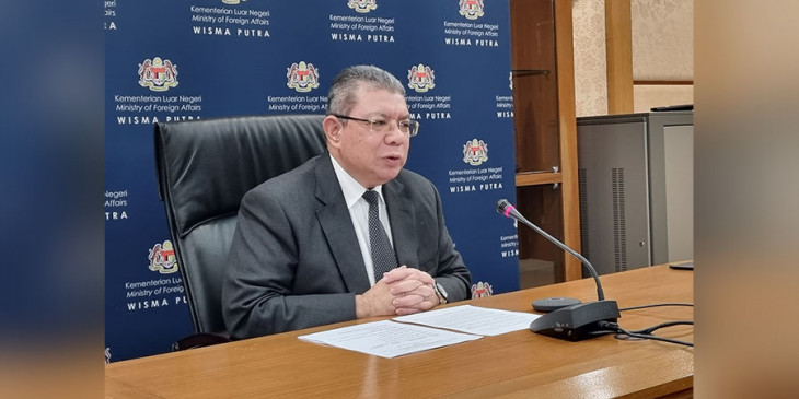 DVB_English's tweet photo. Malaysia Foreign Minister Saiffudin Abuddlah said that his country will not support the military council’s planned elections in 2023. He said any election held under the military would be “biased” as it would not be approved by other stakeholders. “The pro-democracy group that /1 https://t.co/7De0eJO5Bl