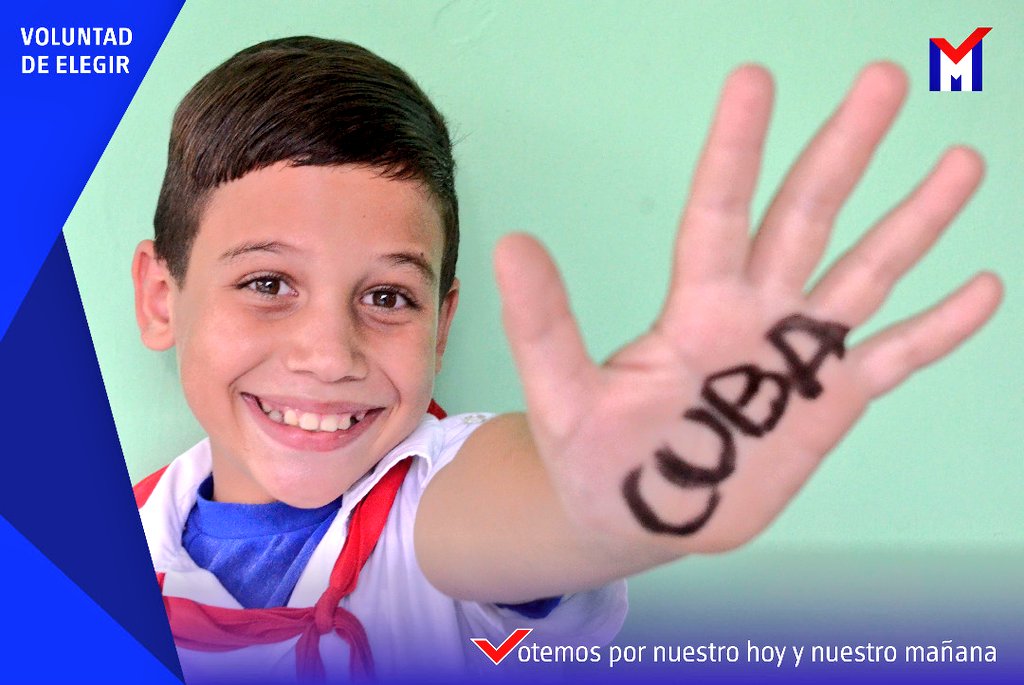 Yo siempre voy a elegir el AMOR ♥️ y la esperanza 🍀 así que a 
VOTAR UNA VEZ MAS POR #Cuba
                         🇨🇺
                 #YoVotoEl27