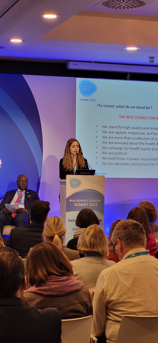 European Cancer Organisation (@europeancancer) on Twitter photo MĂĄrcia Costa, <a href="/TheLancetOncol/">The Lancet Oncology</a>
With the 'European Groundshotâaddressing Europeâs cancer research challenges' launch, we focus on:
đčïžAssess disparities in #health & #research in Europe
đčïžGenerate #CancerResearch data
đčïžPropose data-based recommendations
#EuropeanCancerSummit MĂĄrcia Costa, <a href="/TheLancetOncol/">The Lancet Oncology</a>
With the 'European Groundshotâaddressing Europeâs cancer research challenges' launch, we focus on:
đčïžAssess disparities in #health & #research in Europe
đčïžGenerate #CancerResearch data
đčïžPropose data-based recommendations
#EuropeanCancerSummit