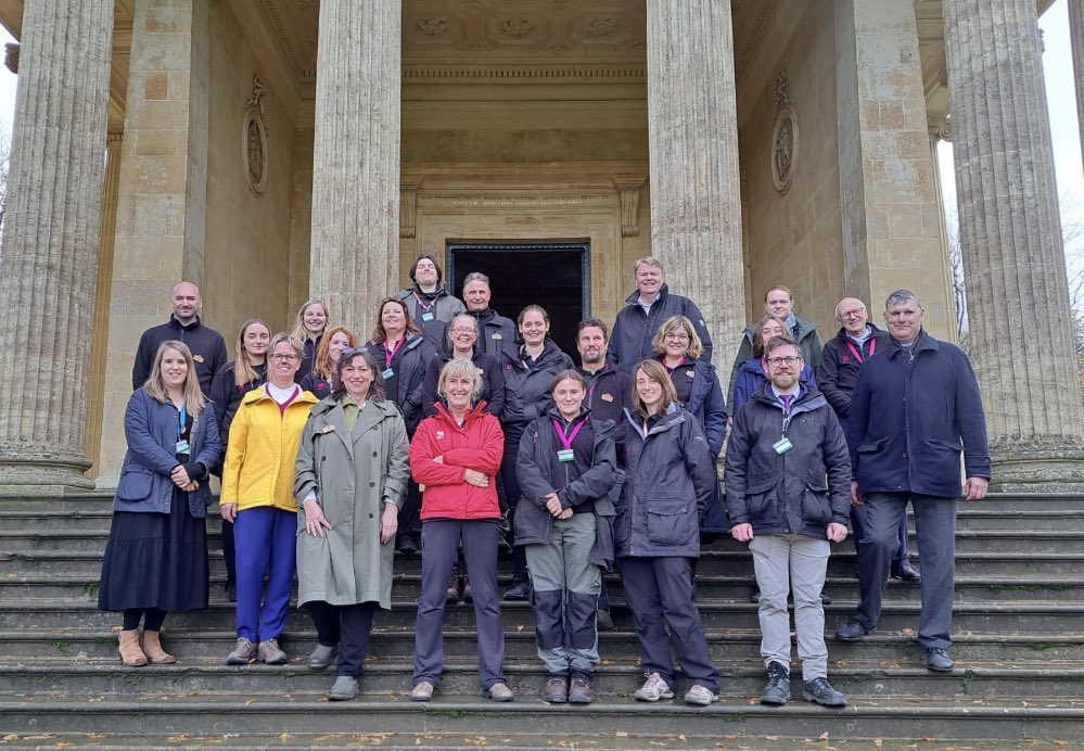 It was a pleasure to welcome @nationaltrust Director General @HilaryMcGrady to @NTStowe yesterday to discuss our plans and look at the conservation work already delivered.