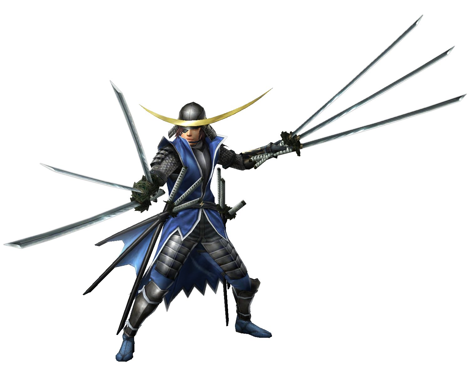 戦国BASARA 伊達政宗 筆頭 刀 六爪流