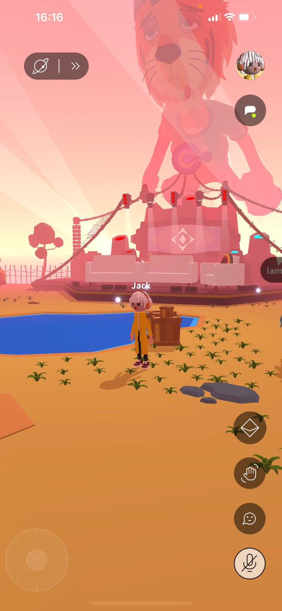 Have you seen dust in Tiger Metaverse🌆?  We have updated the weather system so you can feel the alternation of day and night.🐯🐯