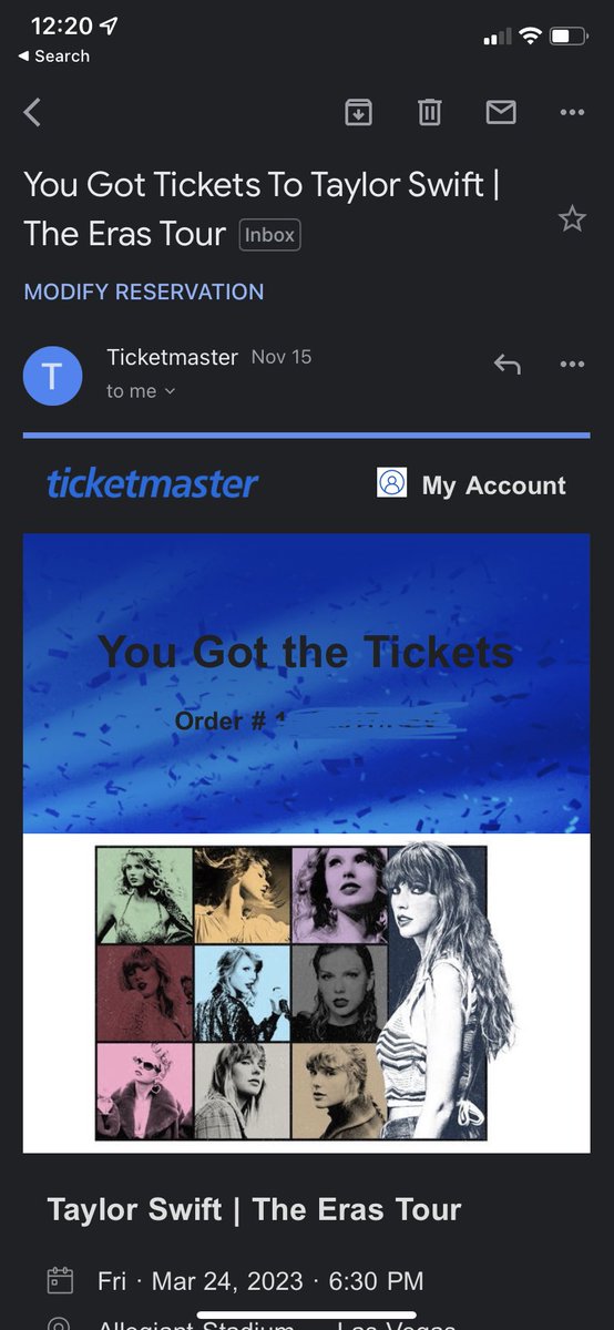 beasardillo's tweet photo. my taylor tix 😍😍�� https://t.co/e5T1jyr8qQ
