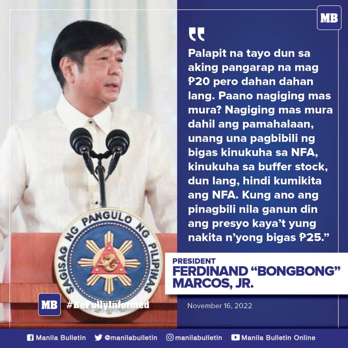 President Ferdinand Bongbong Marcos Jr Declared That The Government Is Nearing Its Goal To President Ferdinand Bongbong Marcos Jr Declared That The Government Is Nearing Its Goal To