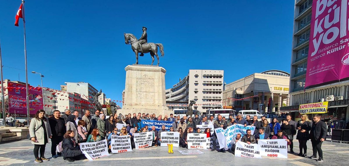 Siz görmek istemedikce biz de susmadan devam edeceğiz. Elbet adalet bir gün yerini bulacak.#tarimdanismanlarikadroistiyor