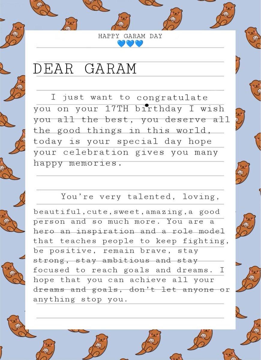 garamsheart's tweet photo. HAPPY BIRTHDAY GARAM 🎂🎉🎁💙🐰🦦

#MainCharacter_KimGaramDay
#11월16일의_주인공_김가람
#OurHappiestGaramDay
#HappyBirthdayGaram 
#KIMGARAM #김가람
@Garam_Letter https://t.co/SWmLsSYkLL