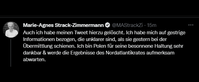 @Hirnschluckauf Wenigstens sind diejenigen, die hier voreilige Schlüsse gezogen haben, nicht sowas wie Vorsitzende im Verteidigungsausschuss einer militärischen Führungsmacht.
