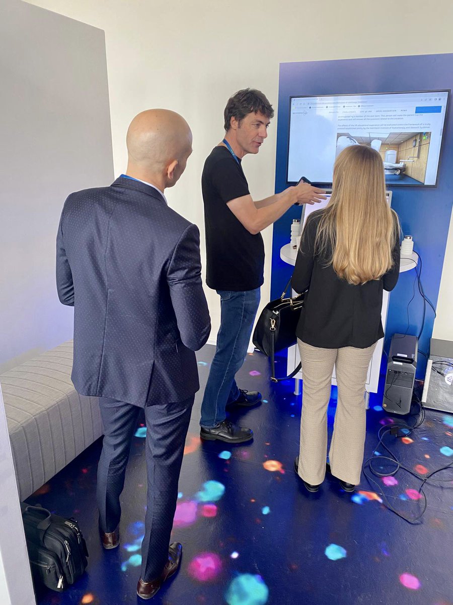 3DEXPERIENCELab's tweet photo. From NYC, #3DEXPERIENCE at @Medidata NEXT 2022 is amazing ! #VORTHEx A new patient experience to live a cancer treatment in #VR will be #clinicaltrials with @Medidata platform
👉More here : https://t.co/F2VrjdvReU
#medidatanext #lifesciences #Radiotherapy #VR @elsan @Dassault3DS https://t.co/xkFbc3onI1