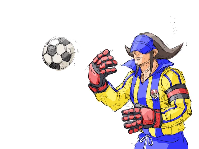 ロベルト誕生日おめでとう#格ゲーキャラ描こうぜ 