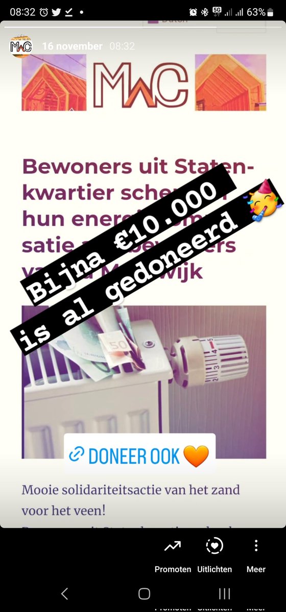MoerwijkCoop's tweet photo. Wow! Binnen een paar dagen is er al bijna €10.000 door bewoners uit het Statenkwartier aan deze solidariteitsactie gedoneerd. 
 
Kun je je energiecompensatie missen? Doneren kan  of steeds via de site van @duurzaam_dh 

 #energiecompensatie #doneren
#moerwijk #DenHaag https://t.co/R8Dn2PW4SB