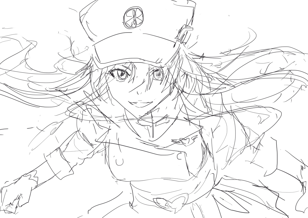 あとジャンル無差別の手慣らし落書き。 