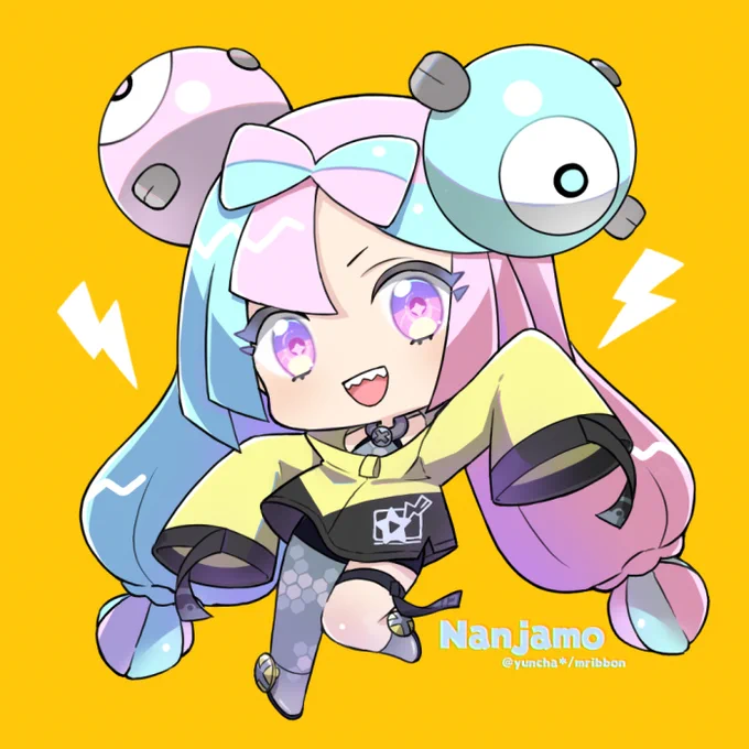 あなたの目玉をエレキネットっナンジャモちゃん#ポケモンSV #ナンジャモ 