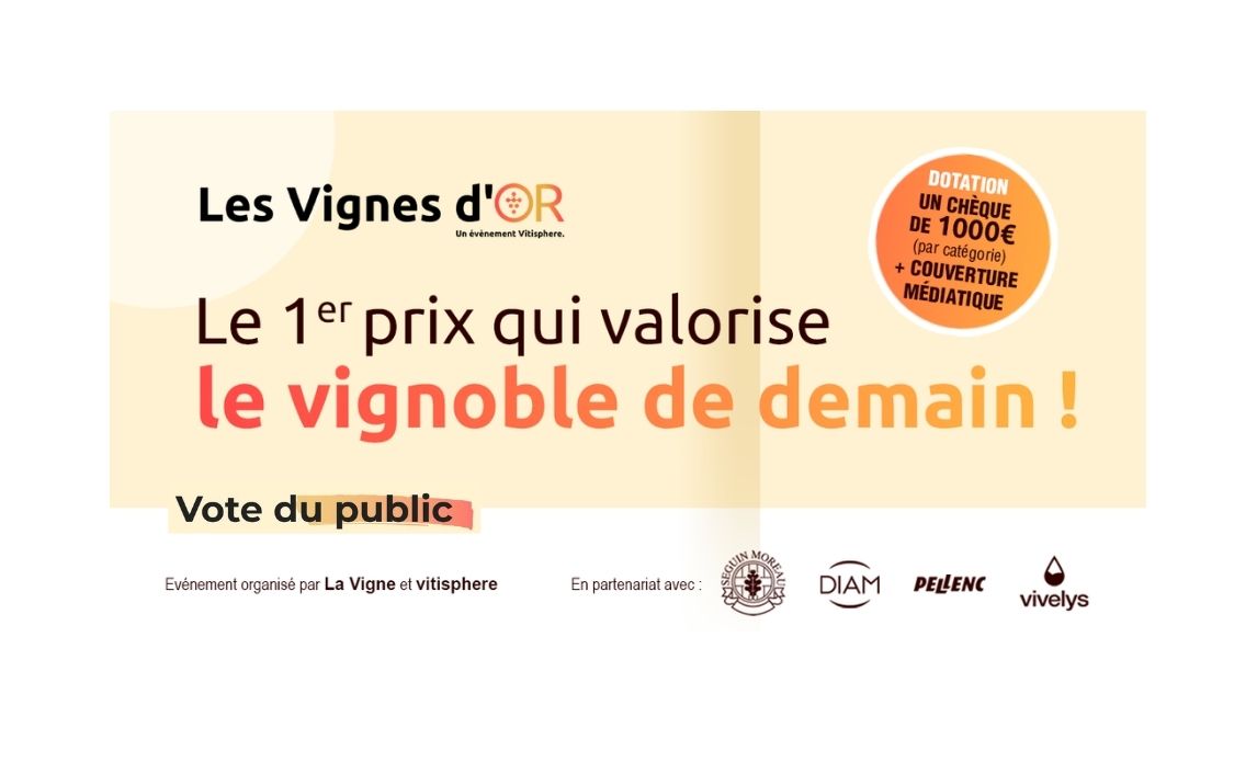 Diam_cork's tweet photo. Plus qu'une semaine pour voter dans la catégorie "Vote du public" du concours des Vignes D'or organisé par @lv_vitisphere !  Vous pouvez vous aussi élire votre innovation préférée !  
👉 https://t.co/fU2bZdasu3 
#vignesdor #diampartenaire #innovation #viticulture https://t.co/dhDQF5qd4v