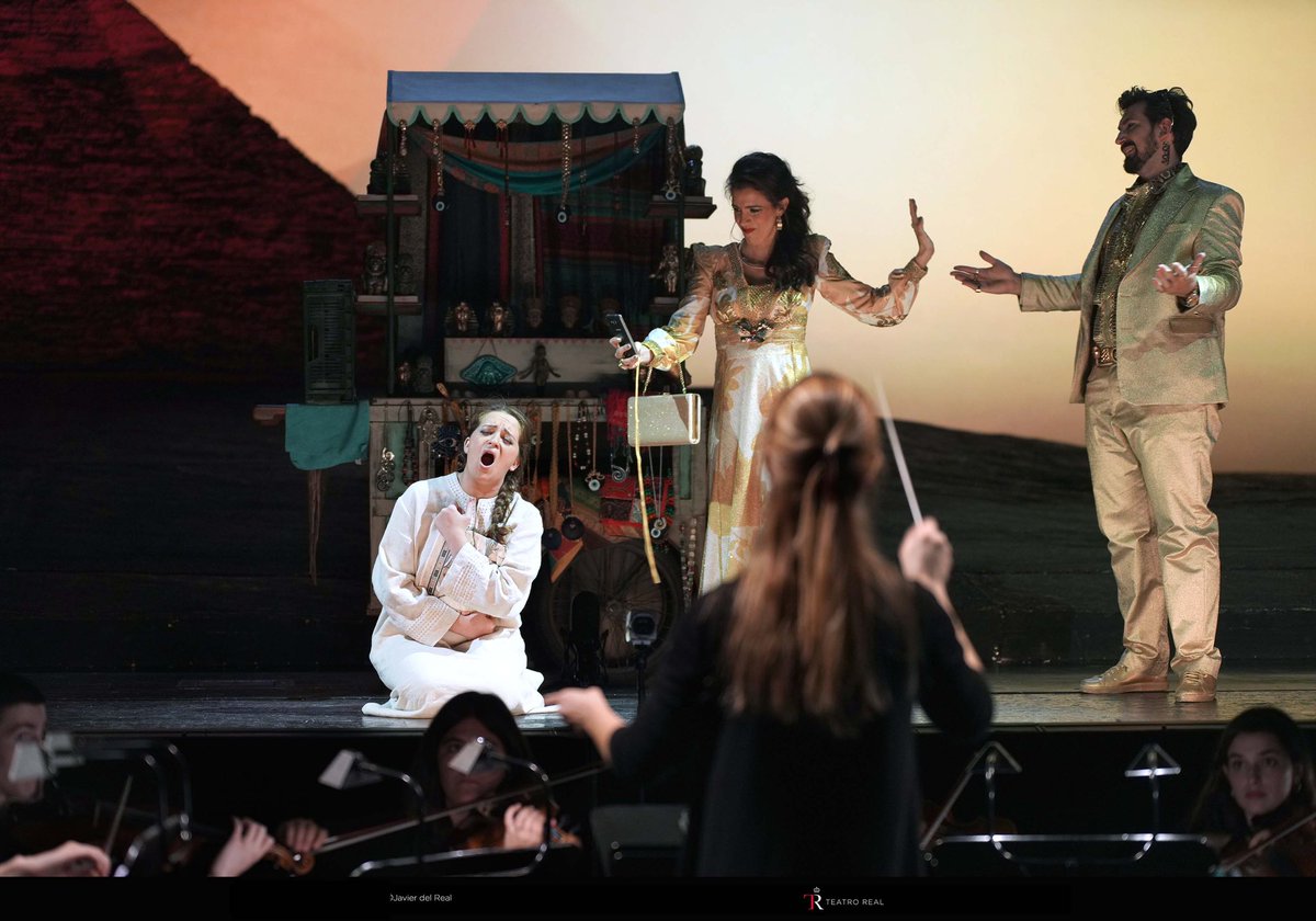 Mi querida Aidita en el <a href="/Teatro_Real/">Teatro Real</a> ♥️ Gracias por tanto ☺️