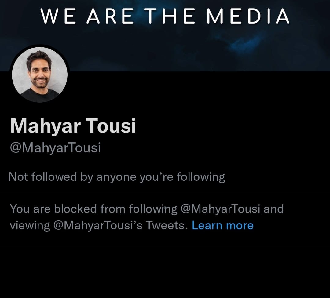 I tried to reach out to <a href="/MahyarTousi/">Mahyar Tousi</a> for comment on the backlash he received for a story I did on his uncultured tweet about batik and endek. This happened.