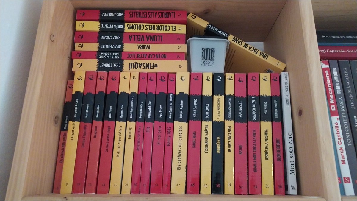 La meva col·lecció de Llibres del Delicte! Una gran aposta del gènere negre! 

<a href="/LlibresDelicte/">Llibres del Delicte</a>