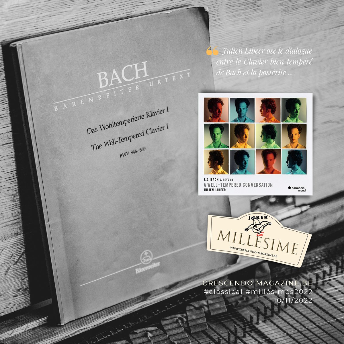 You know it’s almost #christmastime when they start making « best of the year » lists 😂 Many thanks to <a href="/CrescendoMag2/">Crescendo Magazine</a> for including 'A well-tempered Conversation' in their Millésimes 2022! 💿 #Listen lnk.to/WTCLibeerIN #pianosolo #AlbumoftheYear
crescendo-magazine.be/les-millesimes…
