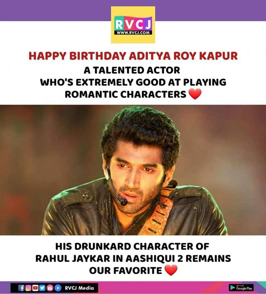 Happy Birthday Aditya Roy Kapur!   