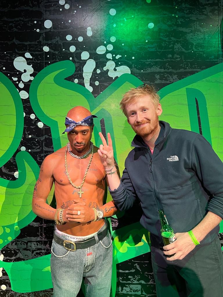 Thanks <a href="/ElationHealth/">Elation Health</a> and <a href="/steadymd/">SteadyMD</a> for making a dream come true 

Great to finally meet Tupac in person