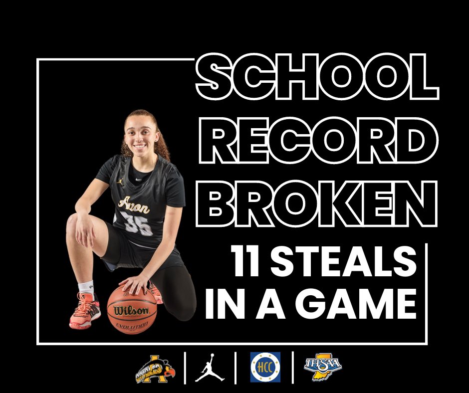 School record tied ✔️
School record broken ✔️

Junior Amya Bass sets the school record with 11 steals in tonight’s game. 

Double-double: 11 steals, 17 points, &amp; 4 assists. 

#LockIn
