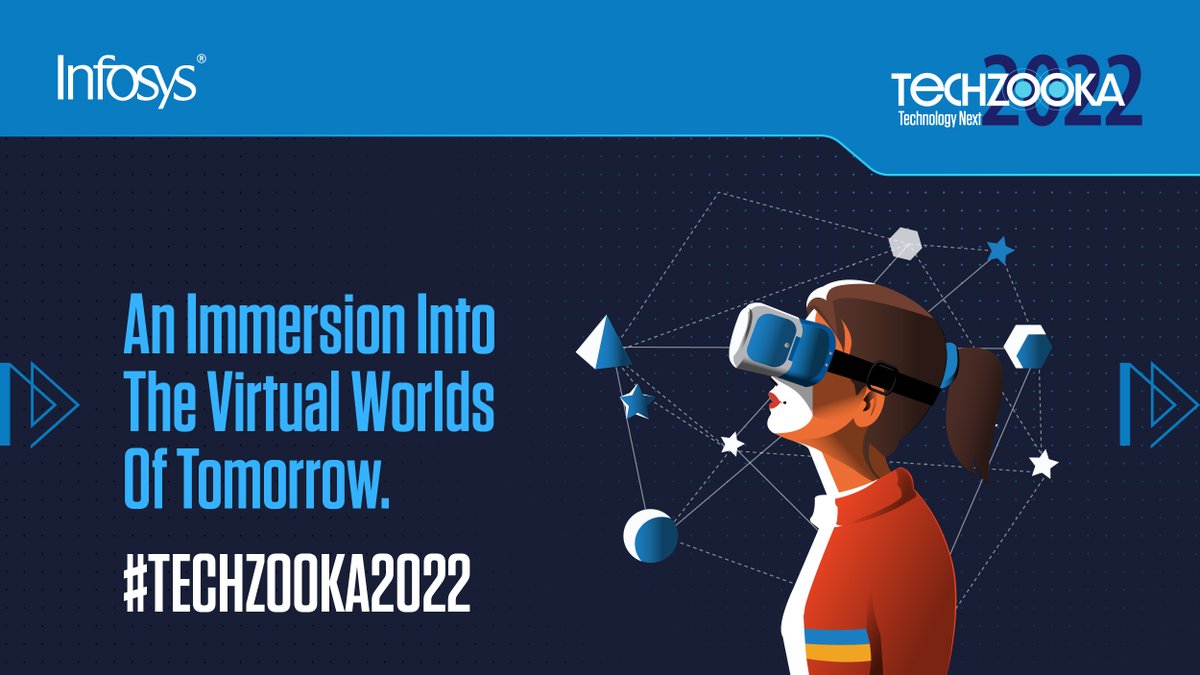 LifeAtInfy's tweet image. A universe‍🚀of technology, networks, and data - all condensed into the palm of your hand 📱 ! What many considered science fiction☄️years ago is a reality today. Learn more about the #Metaverse on Day 3 of #Techzooka2022!