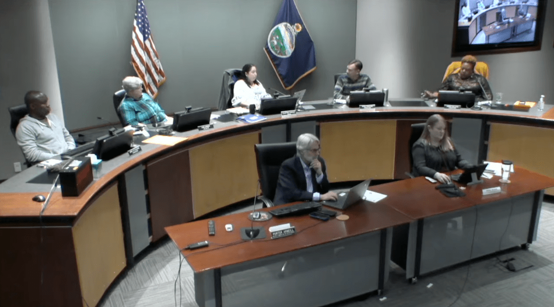 Dante Colombo, managing partner at <a href="/jbuglawrence/">John Brown's Underground</a>, told #LawrenceCityComm he was born and raised here, and he first spoke to the commission at age 9 when his class wanted to paint a mural on a building downtown.
“I hope to continue be a part of the story.”
lawrenceks.news/3An5eOj