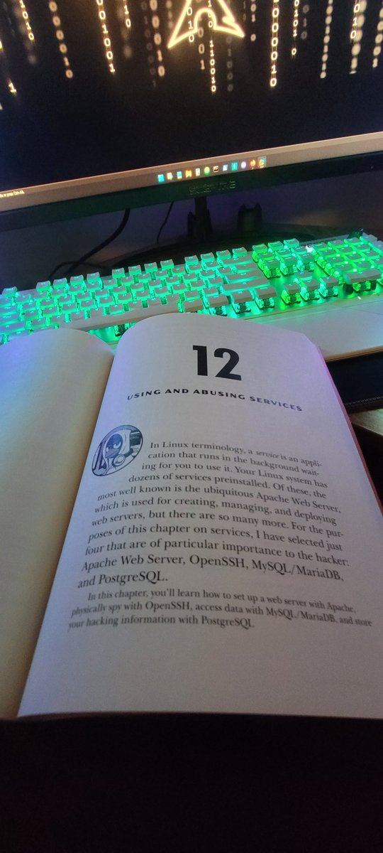 The good ol' handy dandy Linux Basics for Hackers. <a href="/three_cube/">OccupytheWeb</a> #kali
#privesc #BigData #DataScience #AI #MachineLearning #IoT #PyTorch #Python #RStats  #Java #JavaScript #ReactJS #React #Serverless #DataScientist #Linux #Programming #Coding  #DevOps #SQL #CyberSecurity #Git  #PHP