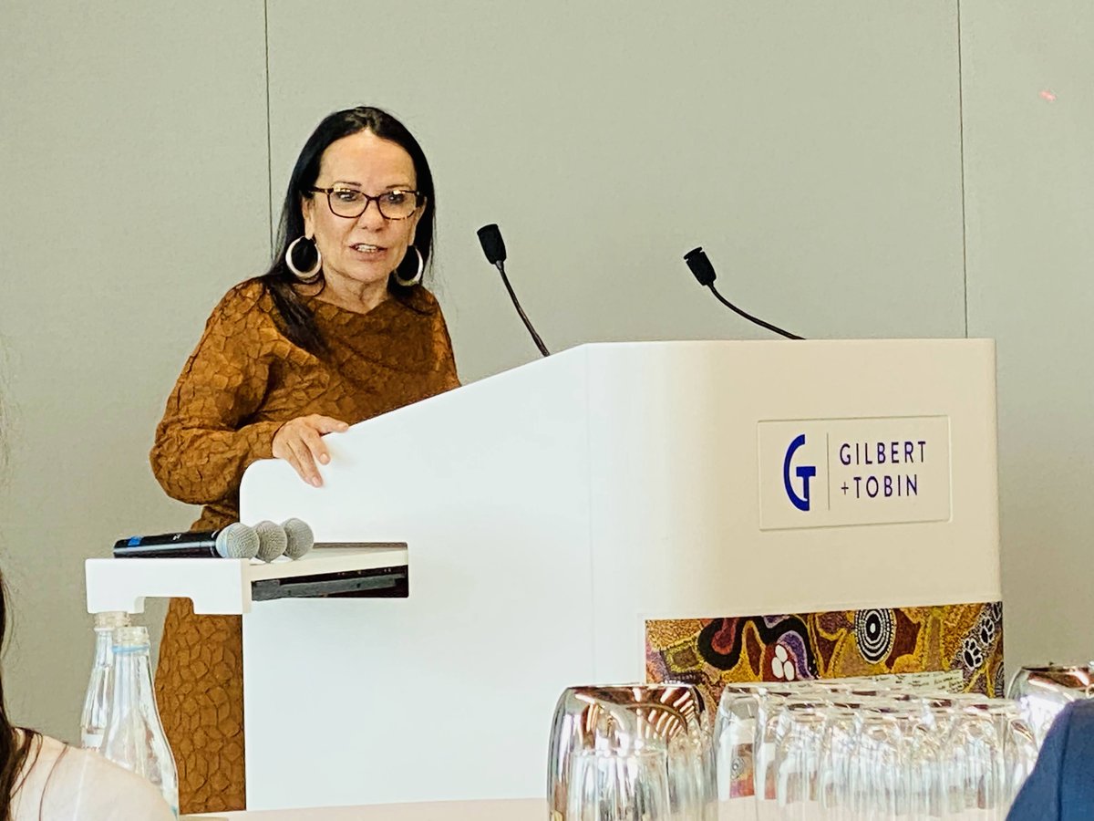 FredHollows's tweet photo. "A constitutional Voice (to Parliament) is important because it means decisions are made about first First Nations issues and policies that affect First Nations people," @LindaBurneyMP told our #Activate4Uluru event on Gadigal land today. #HistoryIsCalling https://t.co/nmibLbBeyE