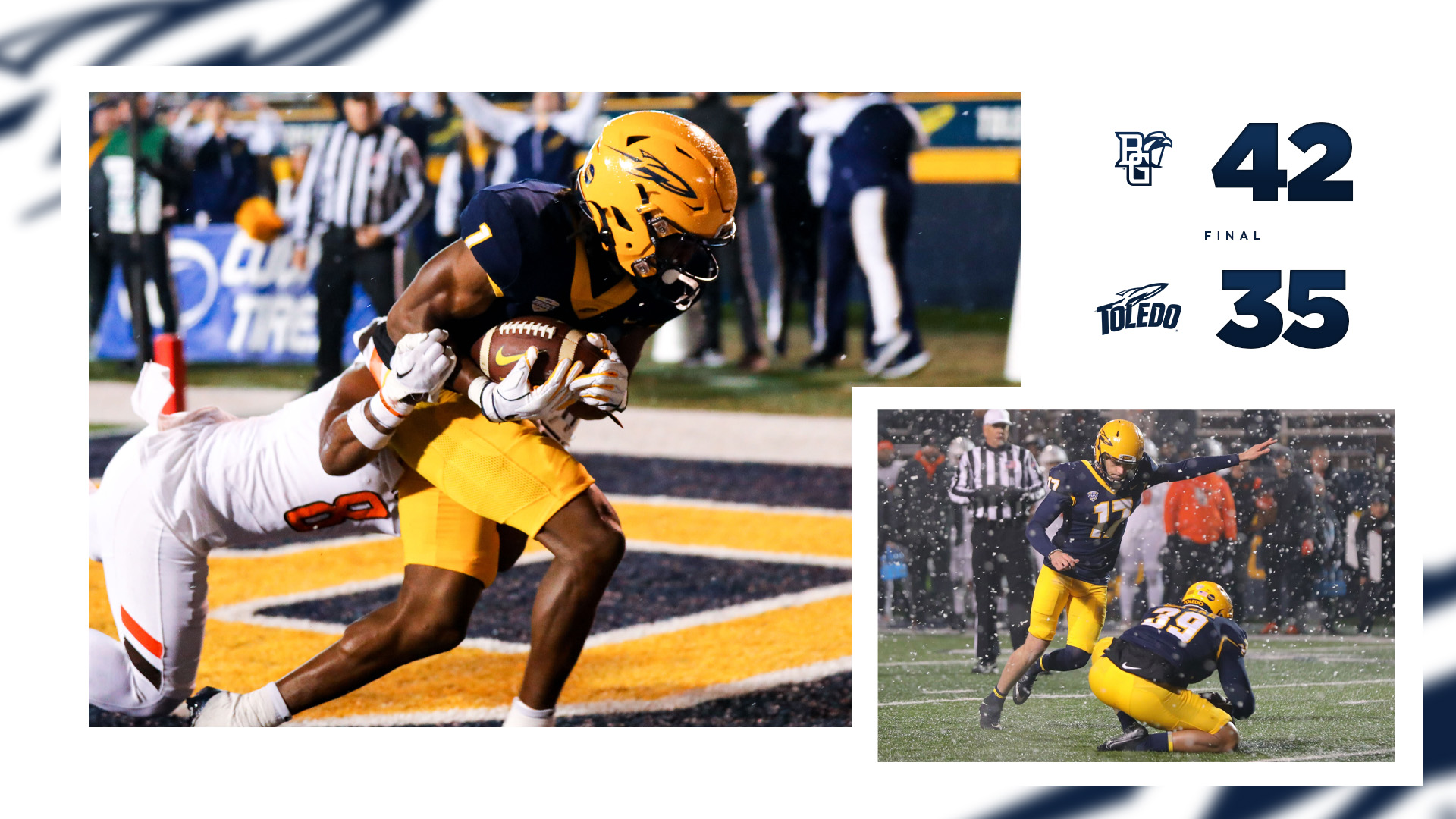 Toledo football score deals