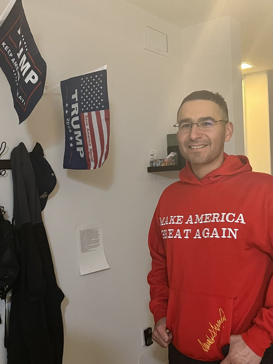 SolomonPena2022's tweet photo. Trump just announced for 2024. I stand with him. I never conceded my HD 14 race. Now researching my options. https://t.co/sKVHhxG9Vq