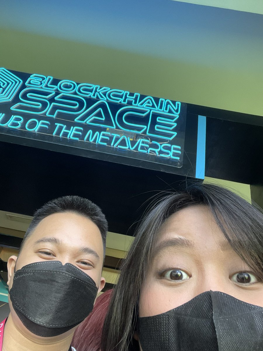 Doiness's tweet photo. Hi from the @Blockchain_SPC booth at #PHWeb3Fest!
—
LFG #GuildHub by #BlockchainSpace! https://t.co/KDT5hh4wej