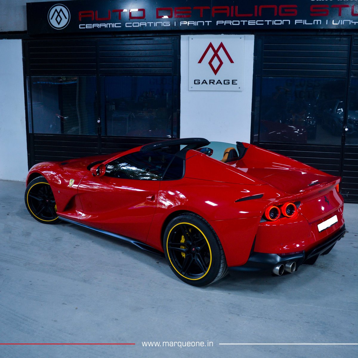 MarqueOneGarage's tweet photo. Karnataka's only #ferrari812gts 

@alloygatorofficial Rim protector installed✅
.
More mods incoming 🚀. Stay tuned!
.
#marqueone #marqueonegarage #drivenbypassion #ferrari

#carservice #carrepair #cartuning #carcustomisation #allunderoneroof 

#ferrariv12 @mr_marque1 https://t.co/TfjbWzVSHD
