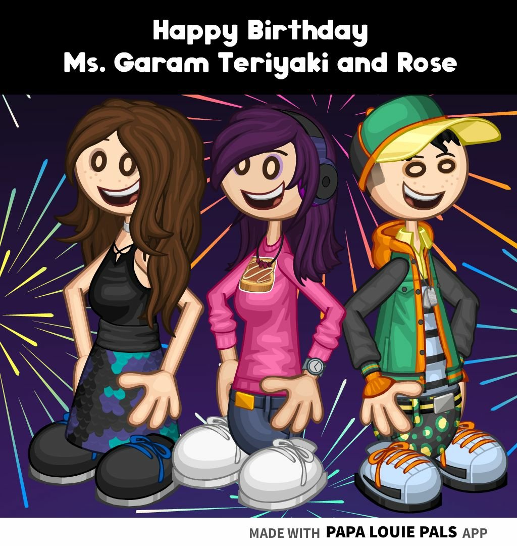 ChloeKapers's tweet photo. Happy Birthday to these beloved 3 Canterlot High newcomers!!
#PapaLouiePals #BluePurple #GreenOrange #PinkPurple #PapaLouiePalsEdit #Teriyaki #Rose #KimGaram #KimGaramDay #RainbowLights #ChinaAgents #November16 https://t.co/4AjkcD7Ow2