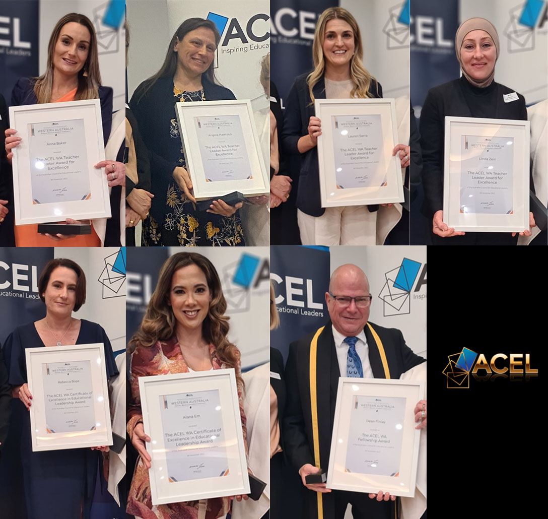 The annual <a href="/ACELWA/">ACEL WA</a> awards were held recently, and I was absolutely thrilled to see our teachers and school leaders represented at the awards ceremony and recognised for their contribution to educational leadership. Congratulations to you all! 👏🎉