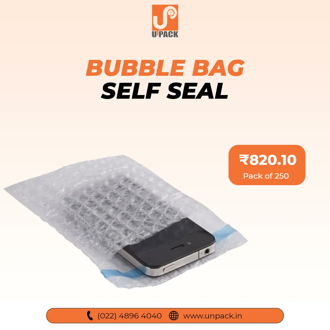 Upack_'s tweet image. Bubble Bag Self Seal 70 GSM 
✧ 1 Inch peel-and-seal flap for hassle-free convenient closing
✧ Smooth side is on the inside. Bubbles are outside 

#upack #recyclablebox #packaging #packagingdesign #branding #design #graphicdesign #box #printing #paperbag #packagingideas #giftbox
