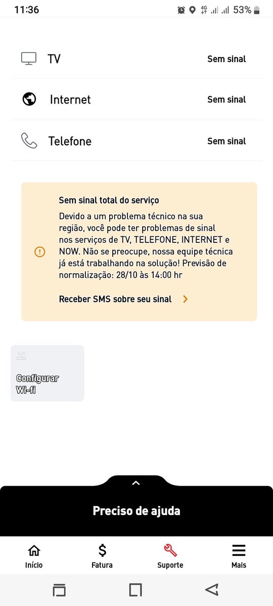 santanadc's tweet image. #odeioclaro #netlixo