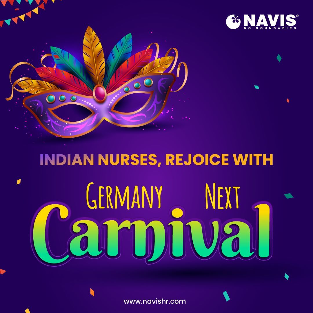 NAVISResources's tweet image. Indian Nurses, NAVIS gives you the opportunity to celebrate with an awesome career in Germany. So don’t be surprised when you get to celebrate the fun and frolic as part of the German Carnival sooner than you expect!
#germanycarnival #jobingermany #nursingjobs #nurses #BScNursing
