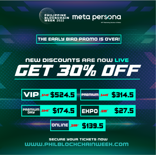 metapersona1's tweet photo. ATTENTION, Hodlers! 
The VIP ticket is on sale at 30% off! 
Learn more about the VIP ticket's exciting perks and head straight to https://t.co/I0XZPgAnTC to secure yours!
We’ll get the red carpet ready for you! Newport World Resorts November 28, 2022 until December 4, 2022.

#PBW https://t.co/E8XbbvQnPd