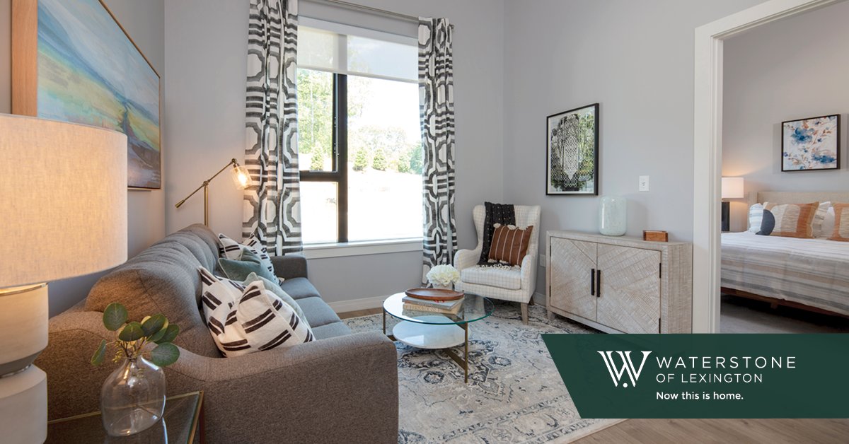 WaterstoneLex's tweet image. At #WaterstoneOfLexington, you can enjoy a fulfilling lifestyle, along with the support you need to thrive. Picture yourself at our brand-new community with a look at our luxury assisted living apartment today!

Schedule a personalized tour here: bit.ly/3g56lr1.